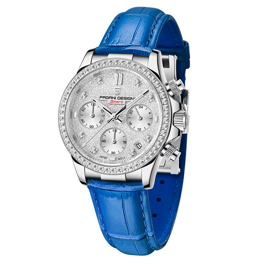 Pagani Design Daisy Blue Women's Watch