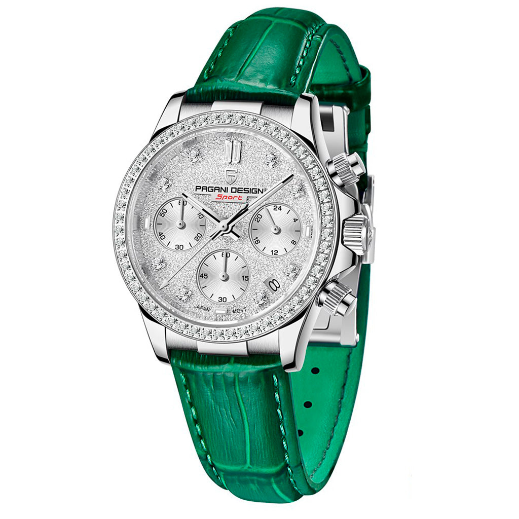 Pagani Design Daisy Green Women's Watch