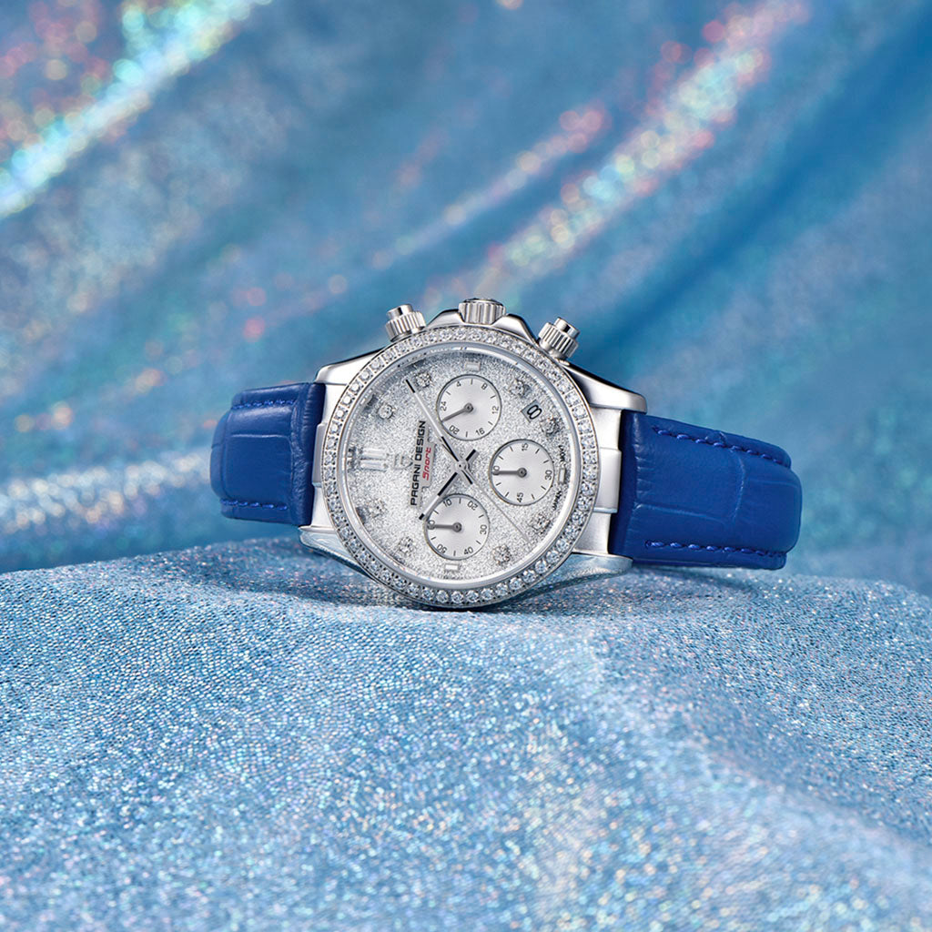 Pagani Design Daisy Blue Women's Watch